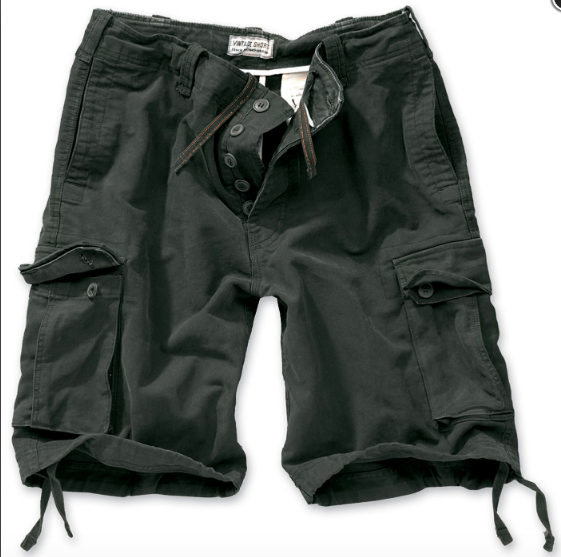 KRAŤASY VINTAGE SURPLUS - BLACK