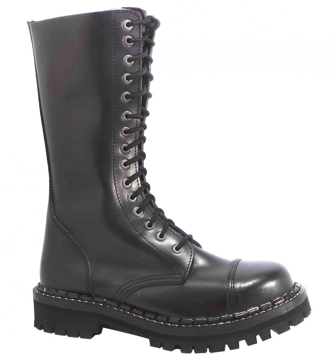 Glady - boty CAMPILOT BLACK, 15 dírek