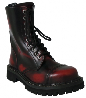 AKCE: Glady - boty CAMPILOT BLACK RED, 10 dírek, VELIKOST 49 = SLEVA 400,- Kč