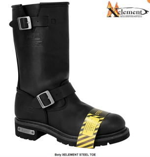 Boty XELEMENT STEEL TOE - s ocelovou špičkou