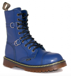 Glady - boty STEEL BLUE BUCKLE 2P 164/AL/B - ZIP, 10 dírek (ES)